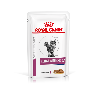 Вологий корм для дорослих котів  EARLY RENAL CAT pouches  85 г x 12 шт