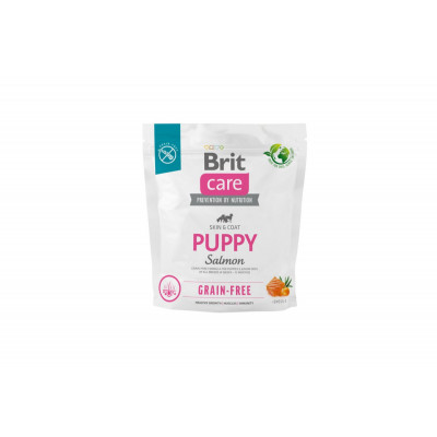 Корм для цуценят Brit Care Dog Grain-free Puppy Salmon беззерновий з лососем, 1 кг
