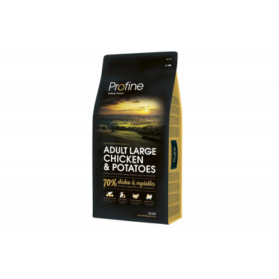 Сухий корм для дорослих собак великих порід Profine (Профайн) Adult Large Breed Chicken 15 кг з куркою
