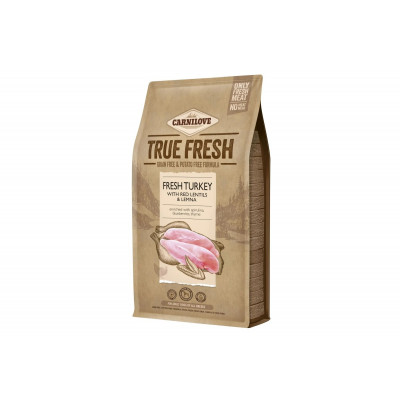 Сухий корм для собак Carnilove True Fresh Turkey for Adult dogs з індичкою 4 кг