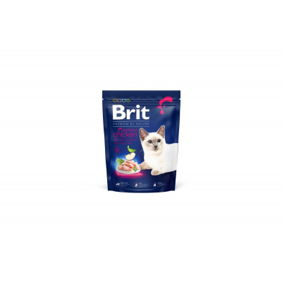 Сухий корм для стерилізованих котів Brit Premium by Nature Cat Sterilised 300 г (курка)