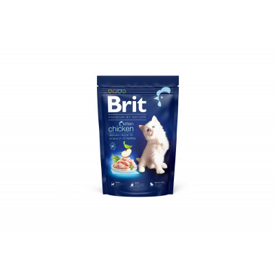 Сухий корм для кошенят Brit Premium by Nature Cat Kitten 1,5 кг (курка)
