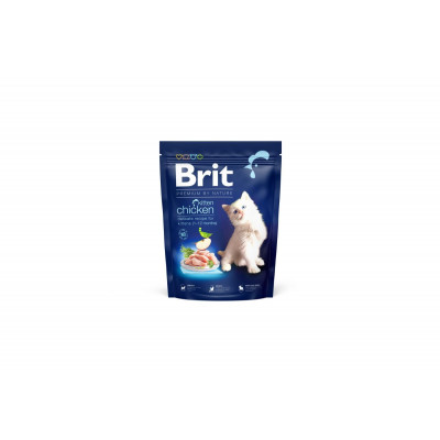 Сухий корм для кошенят Brit Premium by Nature Cat Kitten 300 г (курка)