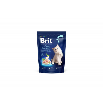Сухий корм для кошенят Brit Premium by Nature Cat Kitten 800 г (курка)
