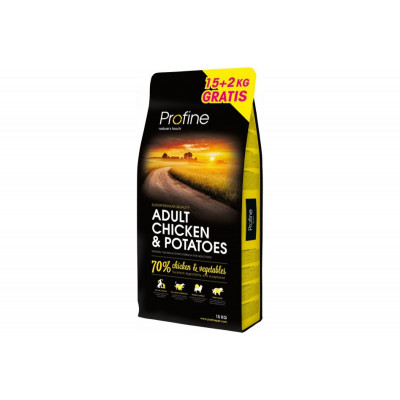 Сухий корм для дорослих собак Profine (Профайн) Adult Chicken 15 + 2 кг з куркою