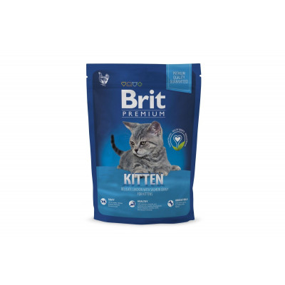 Сухий корм для кошенят Brit Premium (Брит Преміум) Cat Kitten 1,5 кг з куркою