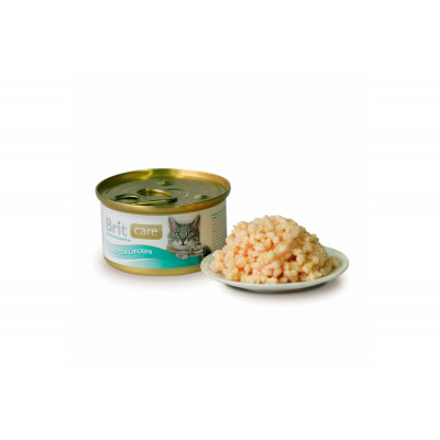 Консерва для кошенят Brit Care Cat 80 г з куркою