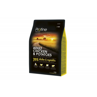 Сухий корм для дорослих собак Profine (Профайн) Adult Chicken 3 кг з куркою
