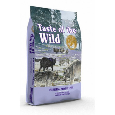Корм TASTE OF THE WILD SIERRA MOUNTAINE CANINE 5.6 кг для собак усіх порід та всіх стадій життя, із запеченим м'ясом ягняти
