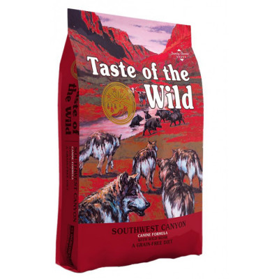 Корм TASTE OF THE WILD SOUTHWEST CANYON CANINE 12,2 кг для собак усіх порід на всіх стадіях життя, з диким кабаном