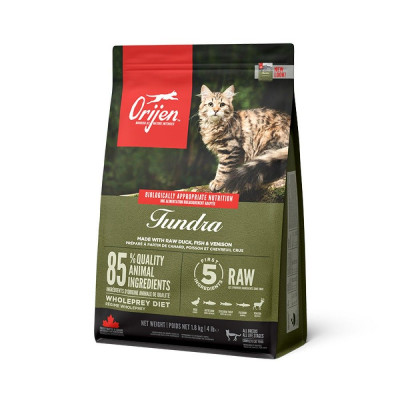 Сухий корм для котів Orijen Cat Tundra 1,8 кг (асорті)