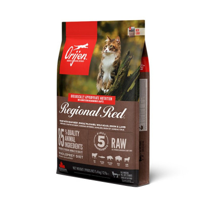 Сухий корм для котів Orijen Regional Red Cat 5,4 кг (асорті)