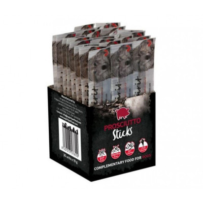 Палички ALPHA SPIRIT DOG Sticks Prosciutto - напіввологі ласощі з прошутто, 160г (16 стіків)