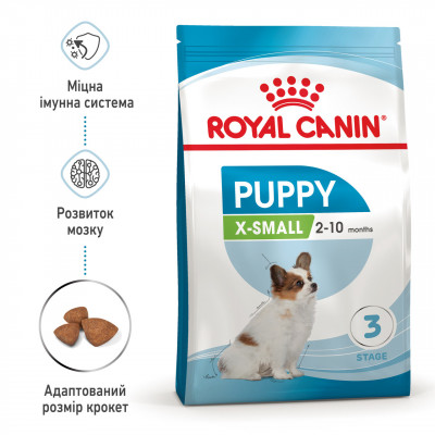 Корм для цуценят ROYAL CANIN XSMALL PUPPY 1.5 кг