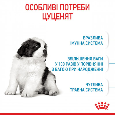 Корм для цуценят ROYAL CANIN GIANT PUPPY 1 кг