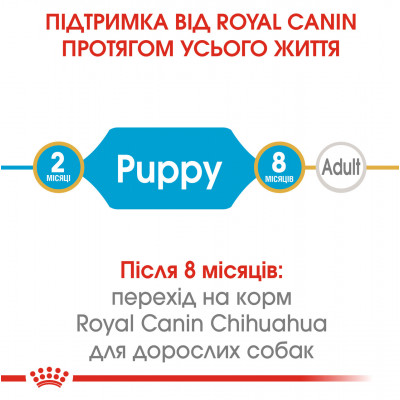 Корм для цуценят ROYAL CANIN CHIHUAHUA PUPPY 500 г