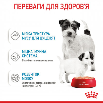 Вологий корм для новонароджених собак ROYAL CANIN STARTER MOUSE 195 г