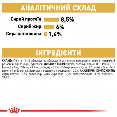 Вологий корм для дорослих собак ROYAL CANIN YORKSHIRE ADULT 85 г * 12 шт блок