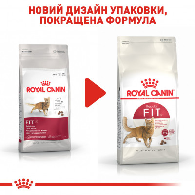 Корм для домашніх та вуличних котів ROYAL CANIN FIT 2 кг