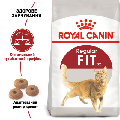 Корм для домашніх і вуличних котів ROYAL CANIN FIT 4 кг
