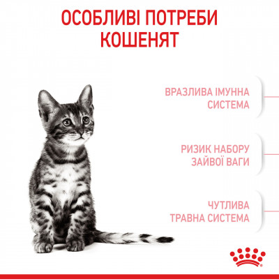 Корм для стерилизованных котят ROYAL CANIN KITTEN STERILISED 2 кг