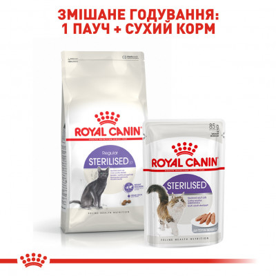 Корм для дорослих стерилізованих котів ROYAL CANIN STERILISED 4 кг