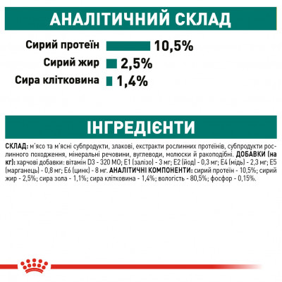 Вологий корм для дорослих котів ROYAL CANIN INSTINCTIVE 7+ 85 г * 12 шт