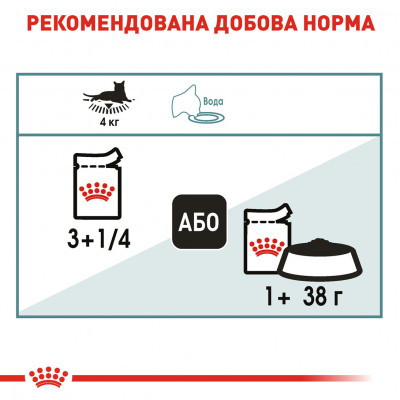 Влажный корм для взрослых котов ROYAL CANIN HAIRBALL CARE 85 г * 12 шт