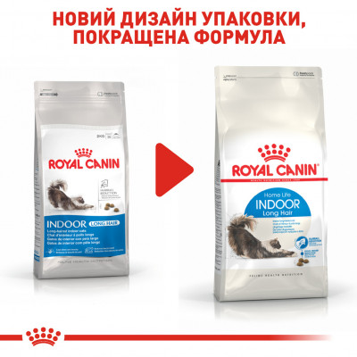 Корм для домашніх котів ROYAL CANIN INDOOR LONGHAIR 2 кг