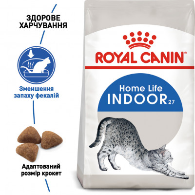 Корм для домашніх котів ROYAL CANIN INDOOR 4 кг