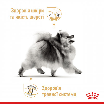 Вологий корм для собак ROYAL CANIN POMERANIAN ADULT паштет 85 г * 12 шт блок