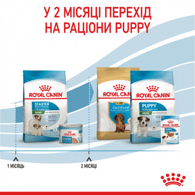 Корм для новонароджених собак ROYAL CANIN MINI STARTER 8 кг