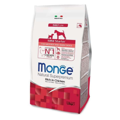 Monge dog  Mini Starter для собак малих порід до 15 кг