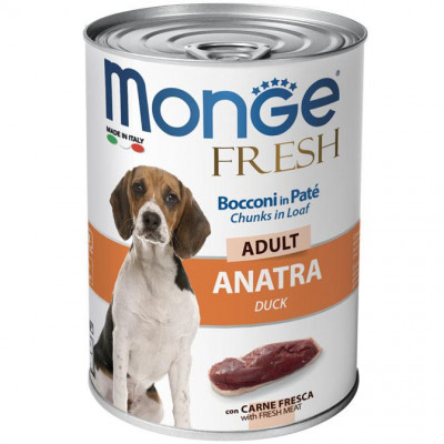 Monge dog Fresh з качкою  400 гр