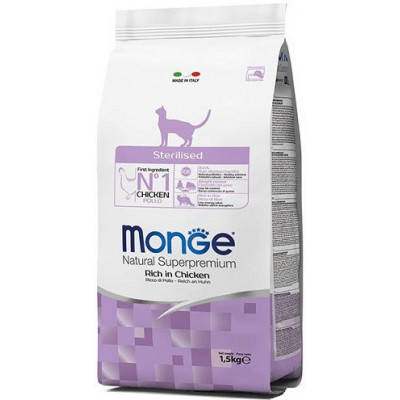 Monge cat  Sterilised 10 кг