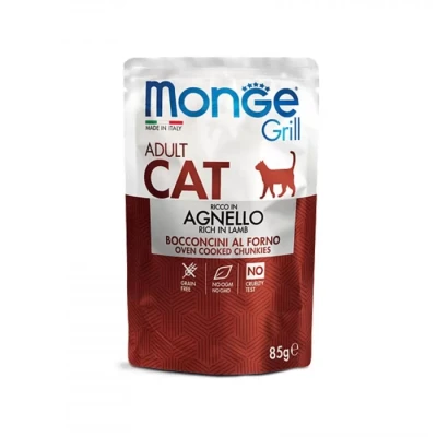 Monge cat GRILL Sterilised  телятина  85гр*28шт