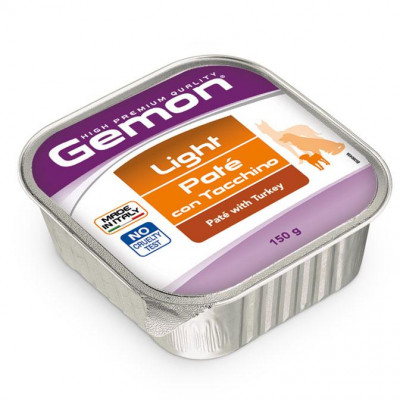 Gemon dog wet Adult індичка  100гр*24шт