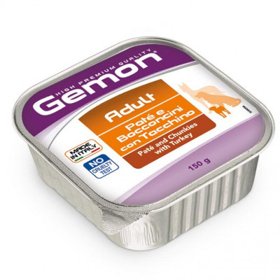 Gemon dog wet Adult індичка  100гр*24шт