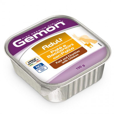 Gemon dog wet Adult курка  100гр*24шт