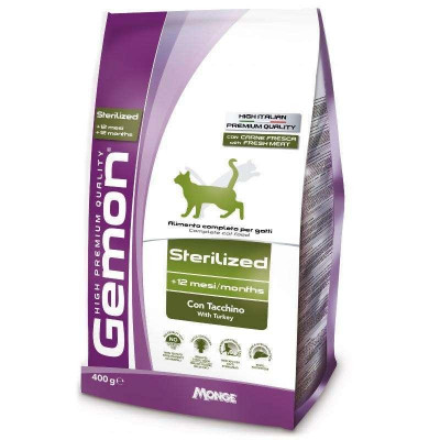 Gemon cat Sterilized з індичкою  1.5 кг
