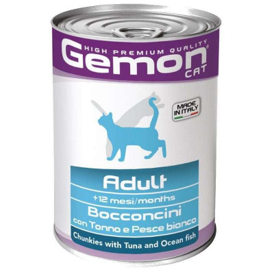 Gemon cat wet  Adult  тунець та океанічна 415 гр