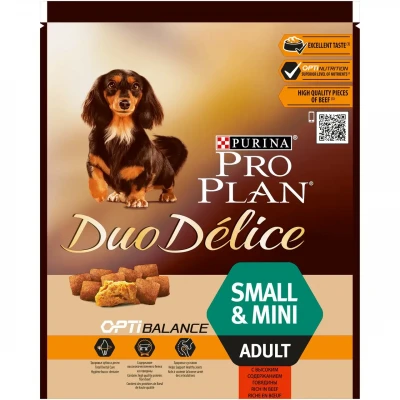 Сухий корм Про План (Pro Plan) Duo Delice для собак дрібних порід, з яловичиною 700 г