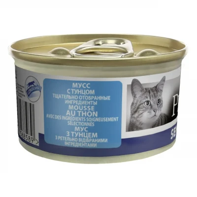 Purina Pro Plan Senior 7+ консерви для кішок за 7 років, з тунцем 85г*24шт