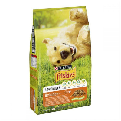 Сухий корм Friskies Dog Balance для собак, з куркою й овочами 2.4 кг