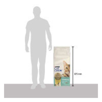 Сухий корм Purina Cat Chow Кет Чау Hairball Control для котів із контролем утворення грудок шерсті 400 г