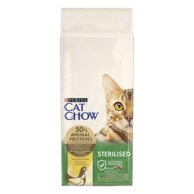 Сухий корм Cat Chow (Кет Чау) Special Care Sterelized Cat Turkey для стерилізованих котів із куркою 1.5 кг