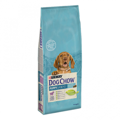 Сухий корм Purina Dog Chow Puppy Lamb для цуценят зі смаком ягняти 2.5 кг