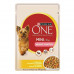 Вологий корм Purina One Mini Weight Control для собак контроль ваги, з індійкою, морквою і горохом 100г*20шт