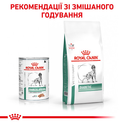 Вологий корм для дорослих собак ROYAL CANIN DIABETIC SPECIAL LC DOG Cans 410 г * 12 шт