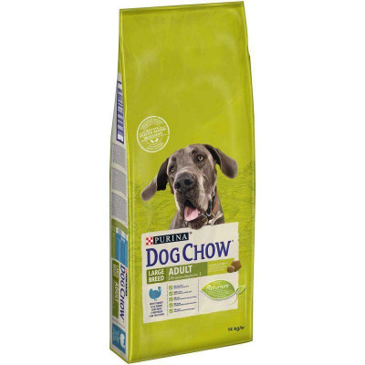 Сухий корм Purina Dog Chow Adult Large Breed для дорослих собак великих порід зі смаком індички14кг